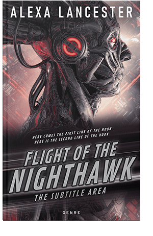 Pre Made Book Cover Thunder