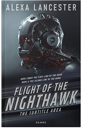 Pre Made Book Cover Shark