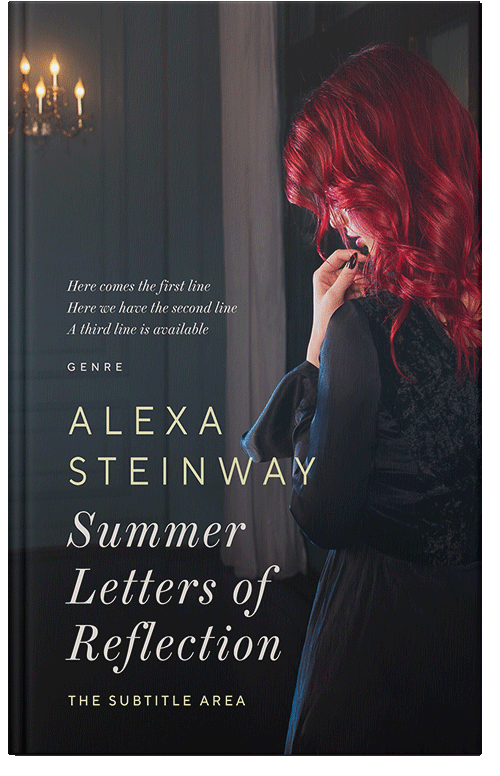 Front view of Shark #22310 - Premade Romance Book Cover