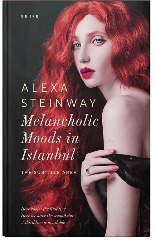 Front view of Premade Romance Book Cover - Careys Pink