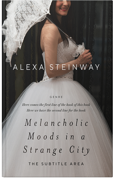 Front view of Premade Romance Book Cover - Cotton Seed