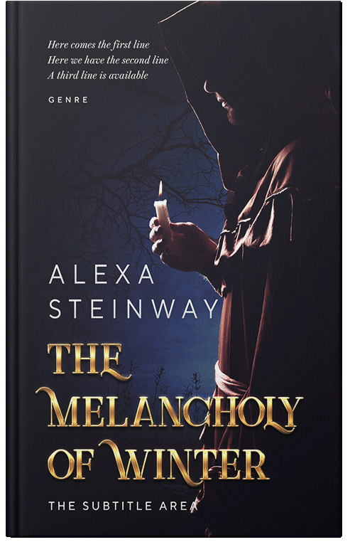 Front view of Cinder #22331 - Premade Mystery & Thriller & Suspense Book Cover