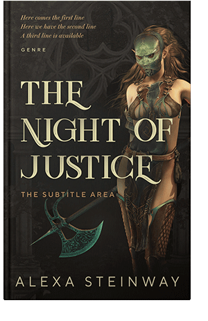 Pre Made Book Cover Zeus