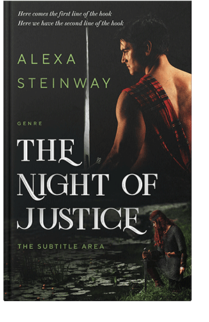 Pre Made Book Cover Log Cabin