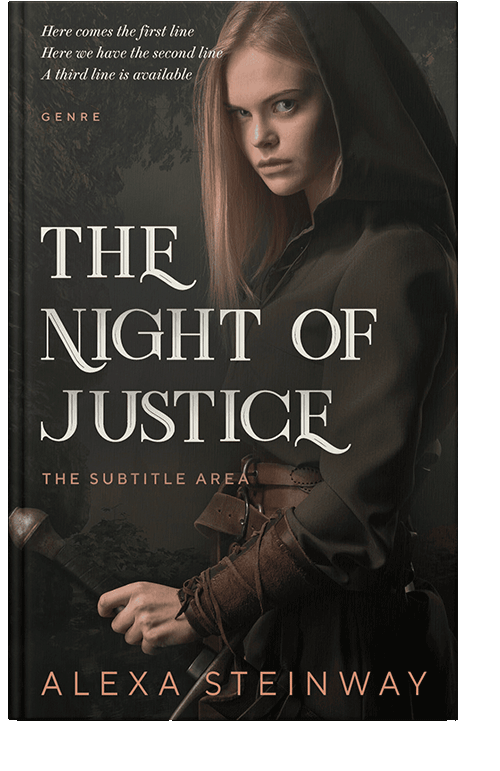 Front view of Zeus #22339 - Premade Fantasy Book Cover | BookCoverZone