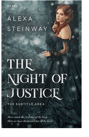 Pre Made Book Cover Outer Space