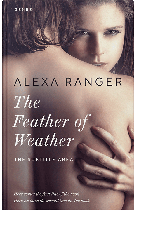 Front view of Falcon #22349 - Premade Erotica Book Cover