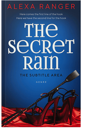 Pre Made Book Cover Catalina Blue