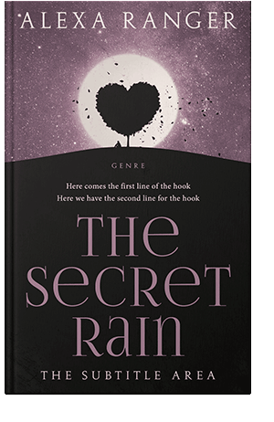 Pre Made Book Cover Lily