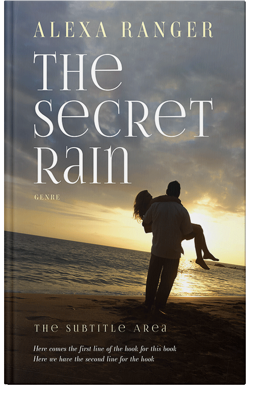 Front view of Premade Romance Book Cover - Masala