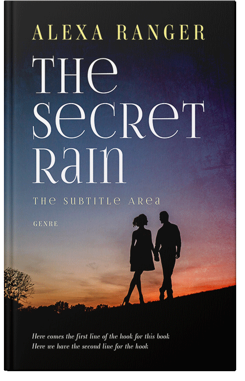 Front view of Brandy Rose #22358 - Premade Romance Book Cover