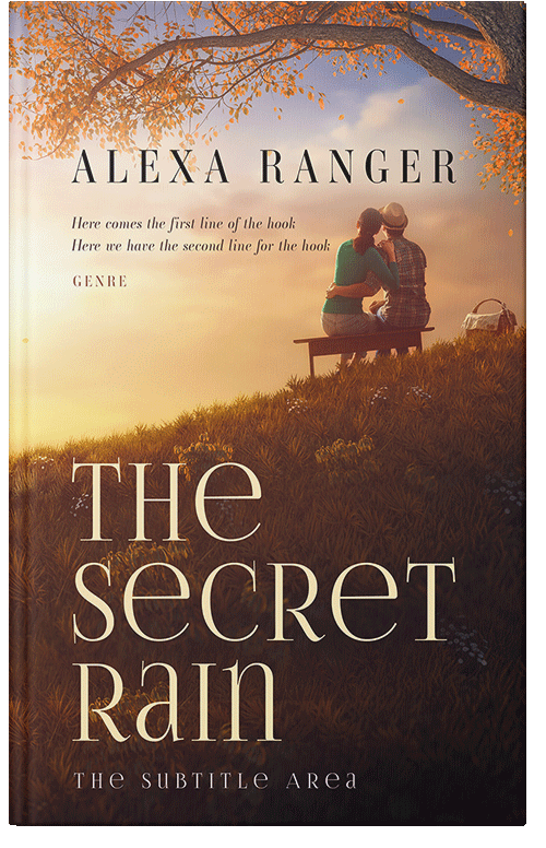 Front view of Pancho #22359 - Premade Romance Book Cover