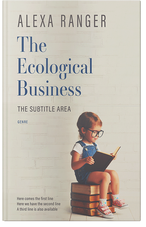 Front view of Satin Linen #22383 - Premade Education Book Cover