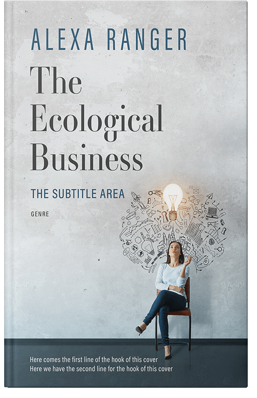 Front view of Iron #22386 - Premade Self-Improvement & Self-Help Book Cover