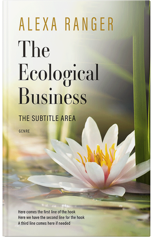 Front view of Satin Linen #22388 - Premade Health & Mind & Body Book Cover