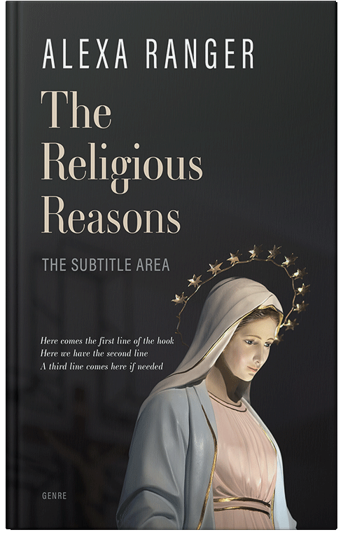 Front view of Shark #22393 - Premade Religion & Spirituality Book Cover