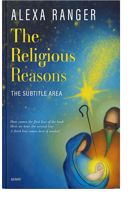 Front view of Jelly Bean #22394 - Premade Religion & Spirituality Book Cover