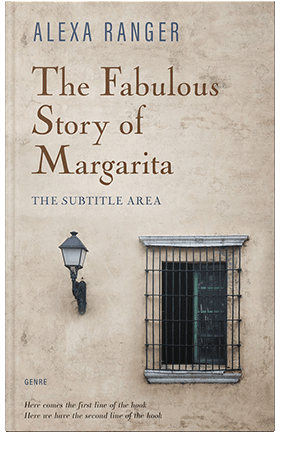 Pre Made Book Cover Sisal