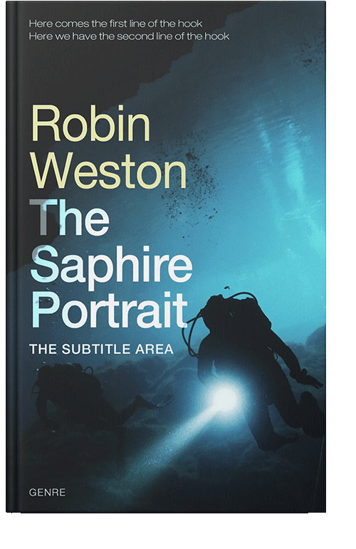 Front view of Mirage #22407 - Premade Mystery & Thriller & Suspense Book Cover