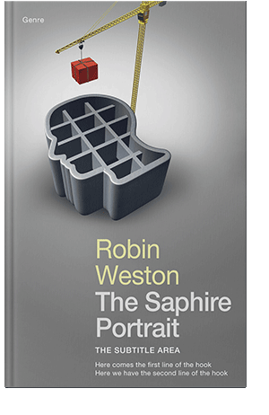 Pre Made Book Cover Oslo Gray