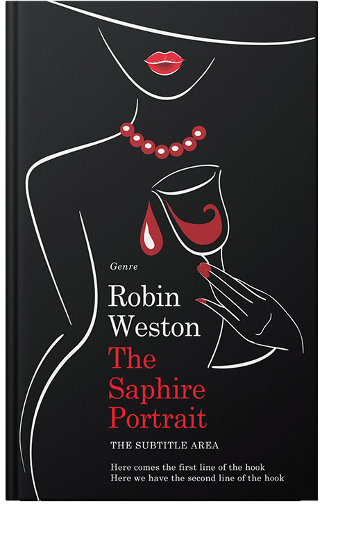 Front view of Cod Gray #22434 - Premade Teen & Young Adult Book Cover