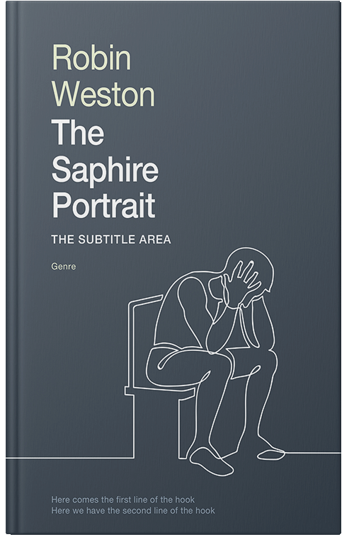 Front view of River Bed #22437 - Premade Health & Mind & Body Book Cover