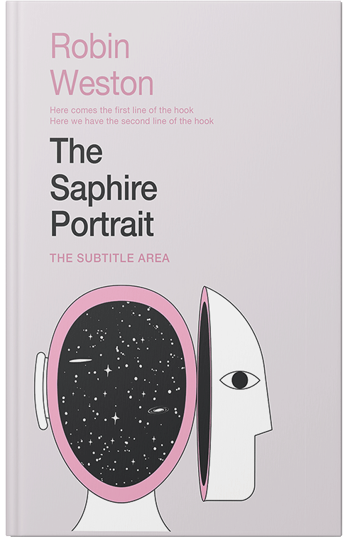 Front view of Premade Self-Improvement & Self-Help Book Cover - Ebb