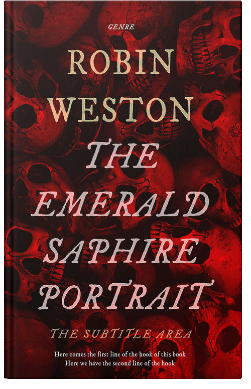 Front view of Rebel #22449 - Premade Fantasy Book Cover