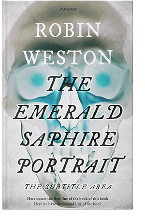 Pre Made Book Cover Iron