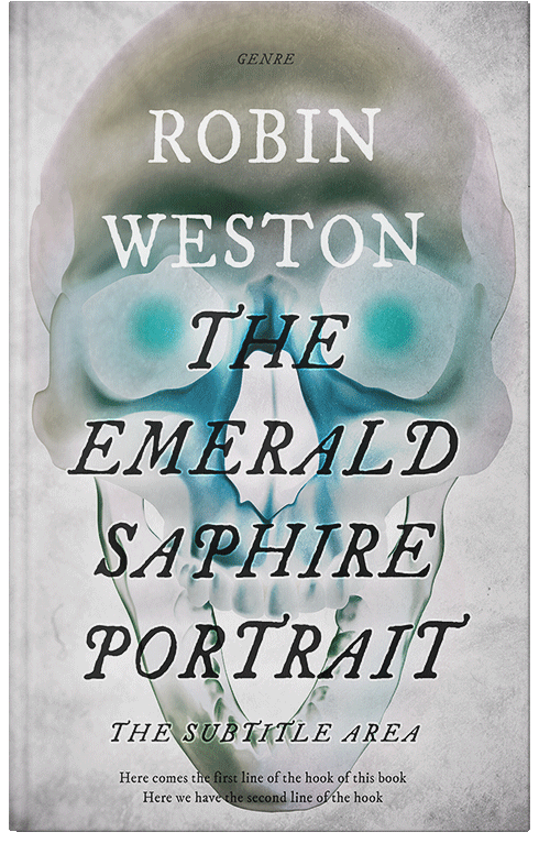 Front view of Premade Mystery & Thriller & Suspense Book Cover - Iron