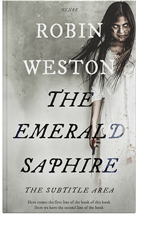 Pre Made Book Cover Mist Gray