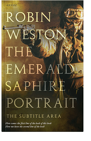 Pre Made Book Cover Mikado