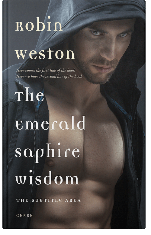 Front view of Thunder #22463 - Premade Erotica Book Cover