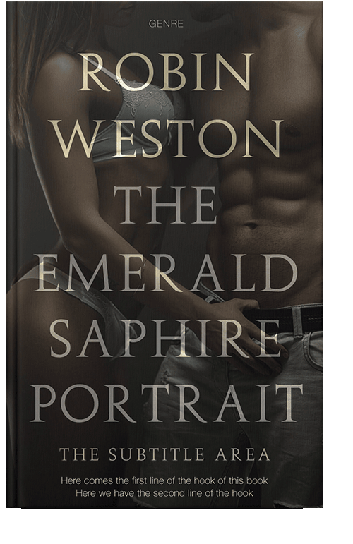 Front view of Zeus #22466 - Premade Erotica Book Cover