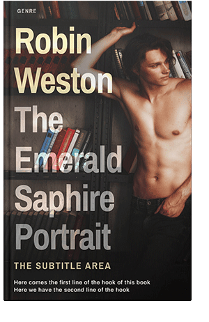 Pre Made Book Cover Sorrell Brown