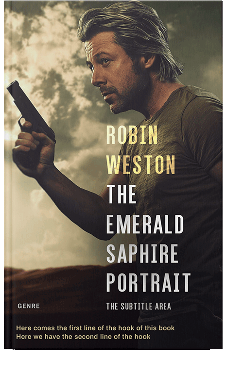 Front view of Pavlova #22473 - Premade Mystery & Thriller & Suspense Book Cover