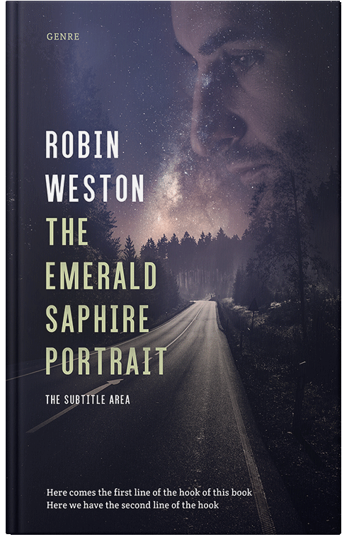 Front view of Steel Gray #22476 - Premade Mystery & Thriller & Suspense Book Cover