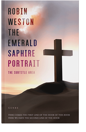 Pre Made Book Cover Cocoa Brown