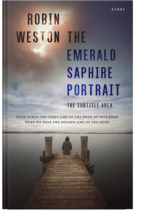 Front view of Tundora #22481 - Premade Literary Fiction Book Cover