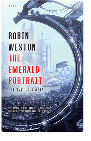 Pre Made Book Cover Cloud Burst