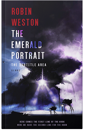 Pre Made Book Cover London Hue