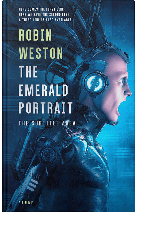 Front view of Tangaroa #22499 - Premade Science Fiction Book Cover