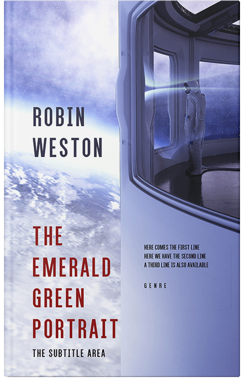 Front view of Spindle #22502 - Premade Apocalyptica Book Cover