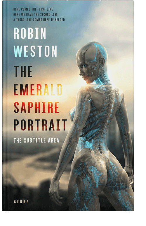 Front view of Nandor #22503 - Premade Erotica Book Cover