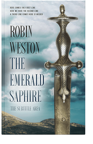 Pre Made Book Cover Tiara