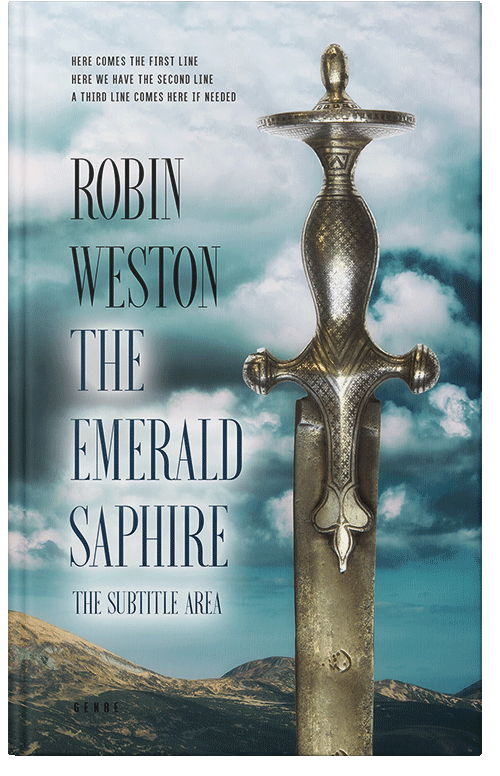 Front view of Premade Fantasy Book Cover - Tiara