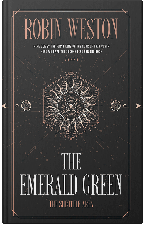 Front view of Premade Fantasy Book Cover - Mine Shaft