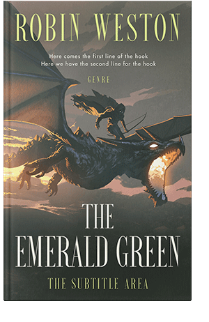 Pre Made Book Cover Fuscous Gray