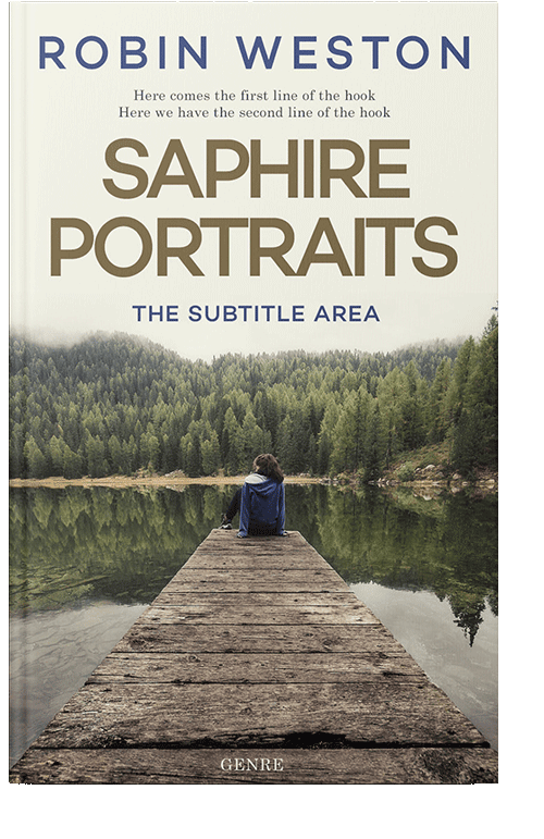 Front view of Satin Linen #22530 - Premade Teen & Young Adult Book Cover