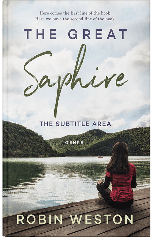 Front view of Black Haze #22534 - Premade Teen & Young Adult Book Cover